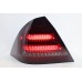 Mercedes C Class W203 4 Door Sedan 00-04 Red Smoke Full LED Tail Lamp with Sequential Signal